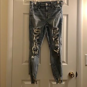 American Eagle High Wasted Jeggings